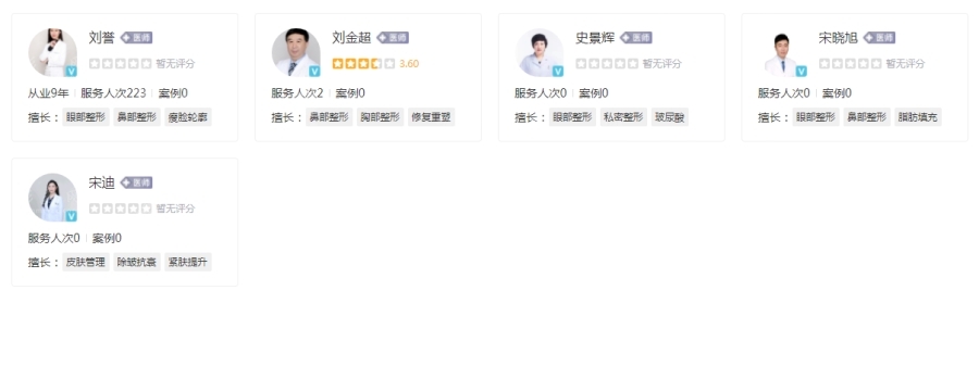 沈陽(yáng)友誼整形醫(yī)院醫(yī)生介紹