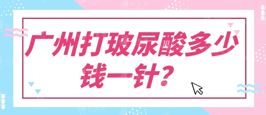廣州打玻尿酸多少錢一針？